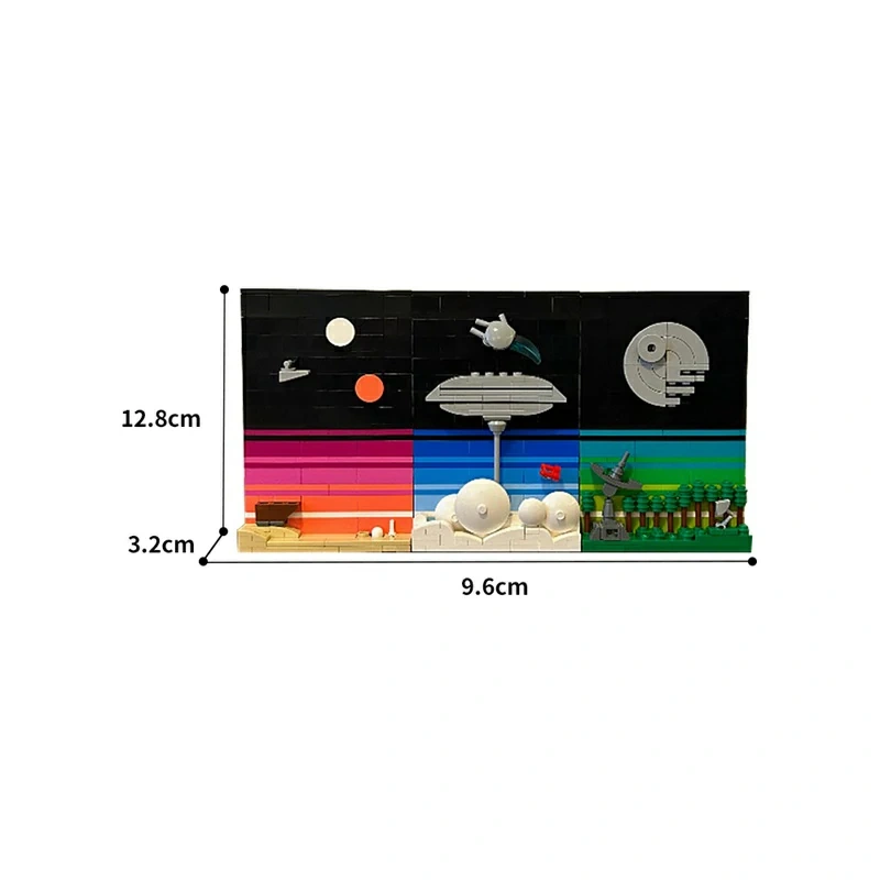 GoBricks MOC A1382 Wars Of The Star Age