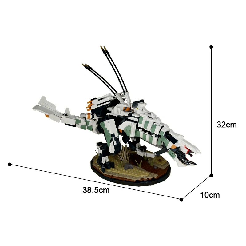 GoBricks MOC 169396 Horizon Zero Dawn Thunderjaw