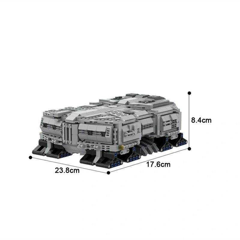 GoBricks MOC 173245 Dune Spice Harvester