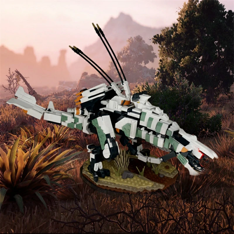 GoBricks MOC 169396 Horizon Zero Dawn Thunderjaw