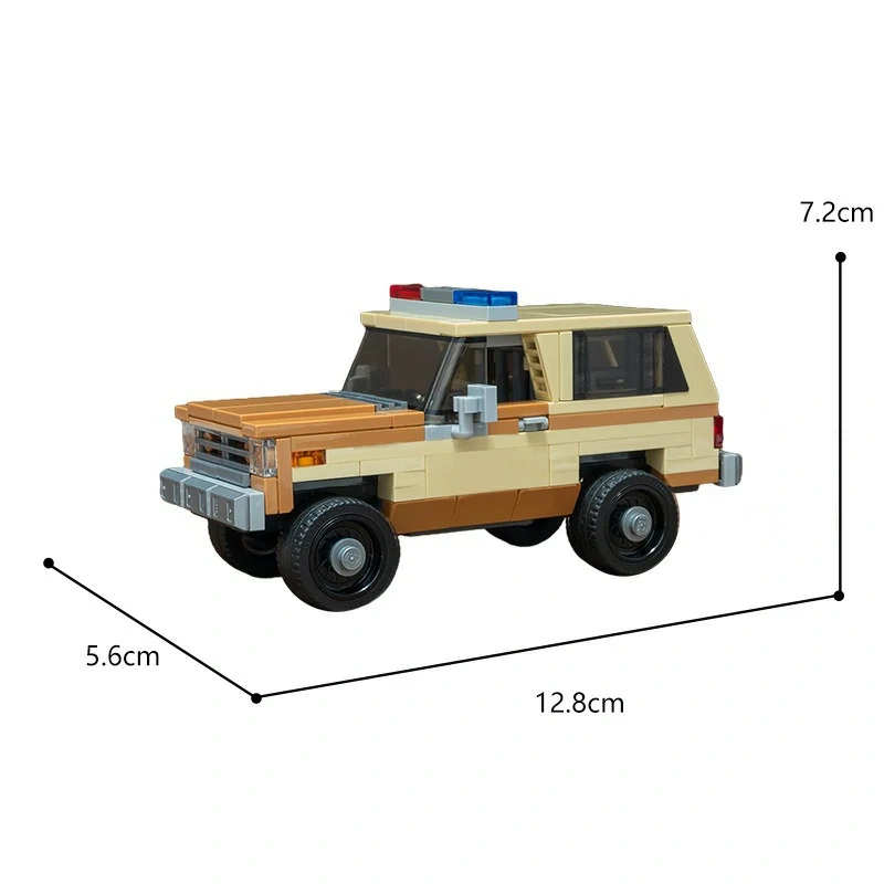 MOC 118520 Stranger Things Jim Hopper's Chevy K5 Blazer