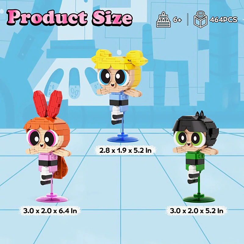 MOC F-C10128 The Powerpuff Girls