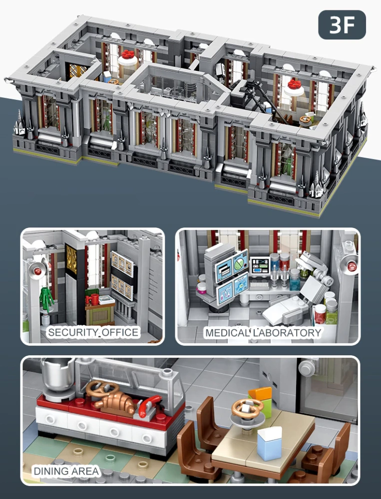 Studio MOC 613002 Lunatic Hospital