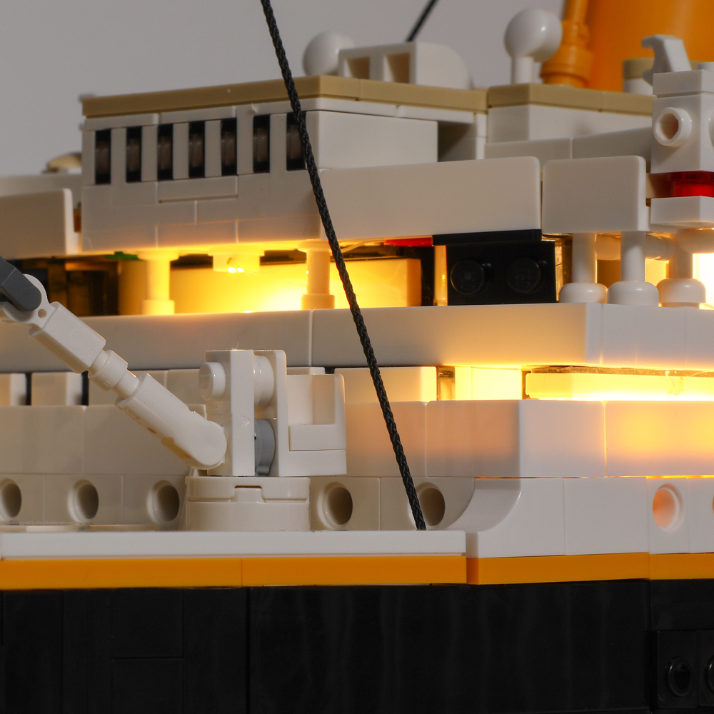 【Light Sets】Bricks LED lighting 10294 Creator Expert Series Titanic.