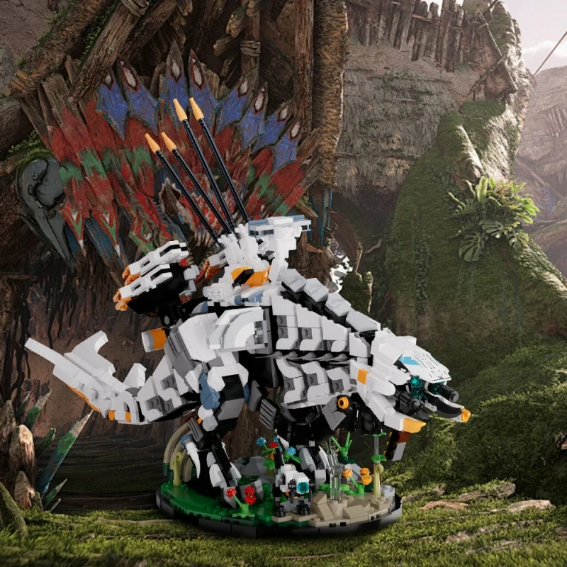 GoBricks MOC F-A0676 Horizon Zero Dawn ThunderJaw
