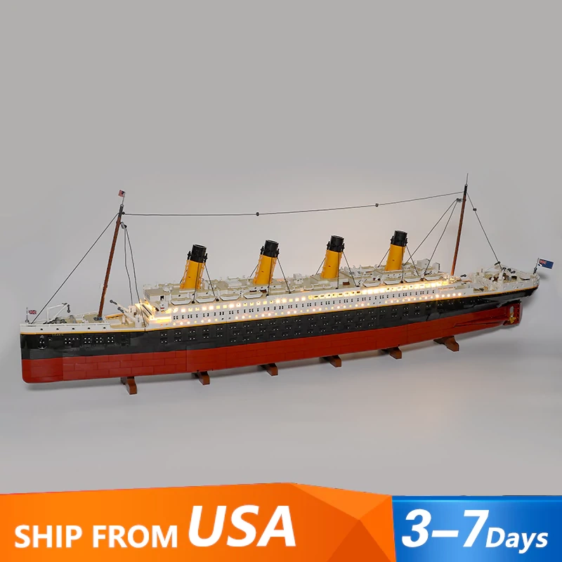 [Pre-sale] LED Lighting Kit for Titanic 10294 US Warehouse Express