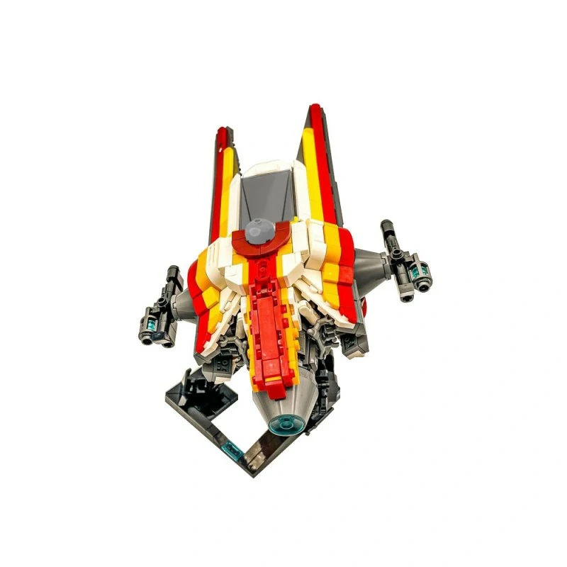 GoBricks MOC 170668 Ayy Gida's M52X Starfighter
