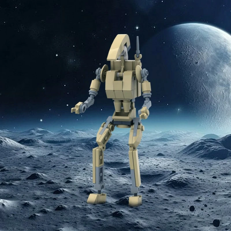 GoBricks MOC A0600Y01 The Star Wars B1 Battle Droid
