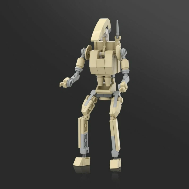 GoBricks MOC A0600Y01 The Star Wars B1 Battle Droid