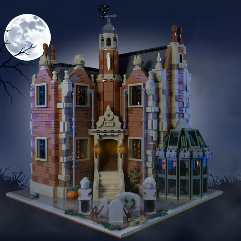 GoBricks MOC 195520 Modular Haunted Mansion