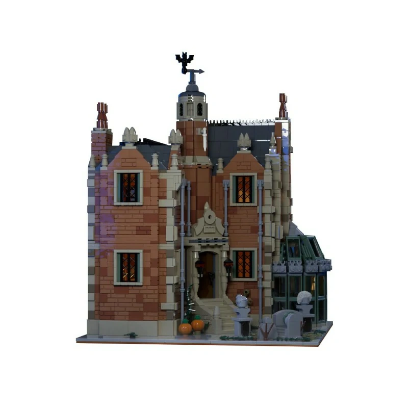 GoBricks MOC 195520 Modular Haunted Mansion