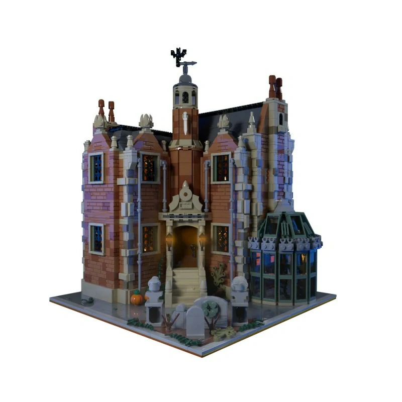 GoBricks MOC 195520 Modular Haunted Mansion