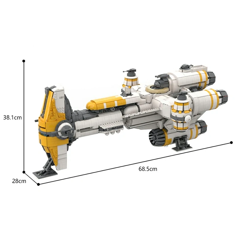 MOC 57343 Star Wars Hammerhead Corvette Lightmaker