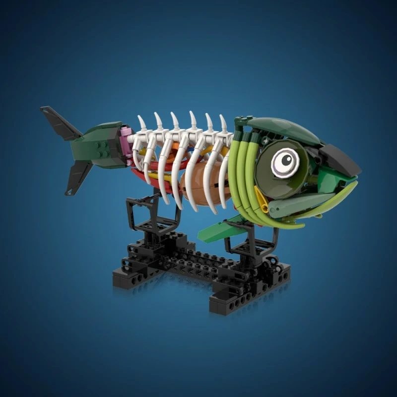 GoBricks MOC A1556 Bone Fish