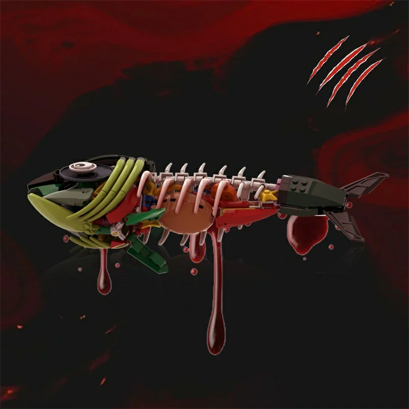 GoBricks MOC A1556 Bone Fish