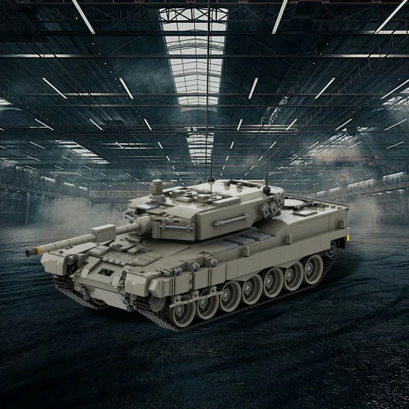 GoBricks MOC A1654 Leopard 2 Main Battle Tank