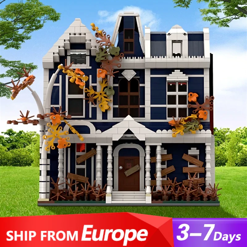 [Pre-sale] GoBricks MOC 127052 Stranger Things Victor Creel House Europe Warehouse Express