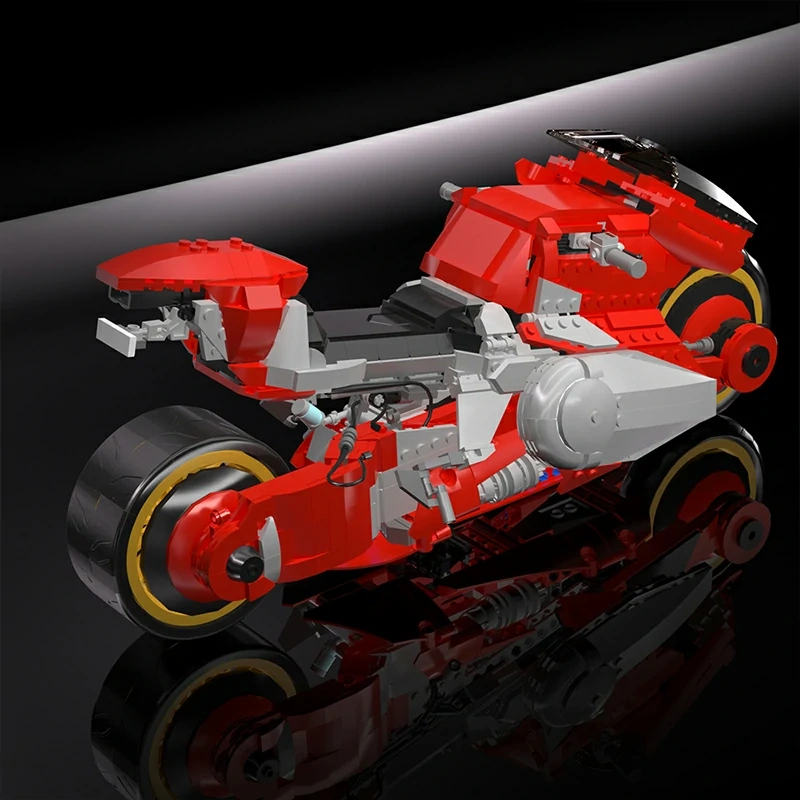 GoBricks MOC 133770 Cyberpunk 2077 Bike