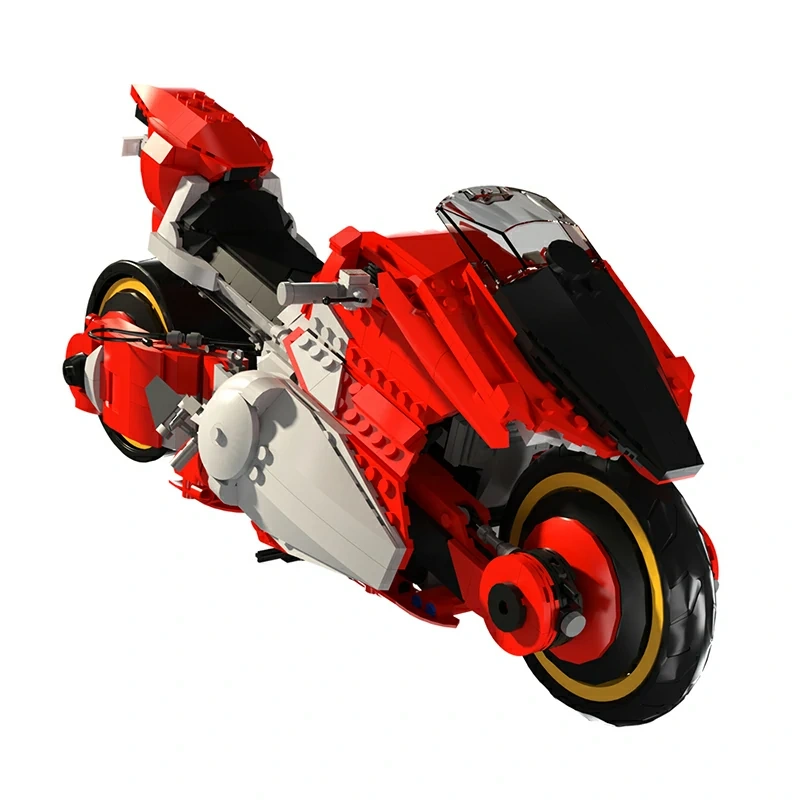 GoBricks MOC 133770 Cyberpunk 2077 Bike