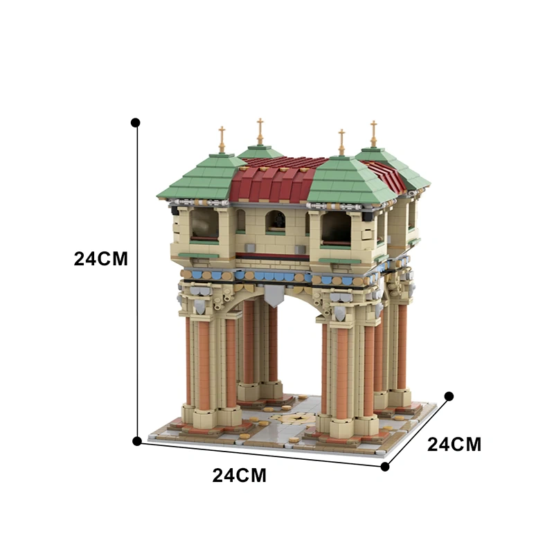 GoBricks MOC 43429 Classic Tower