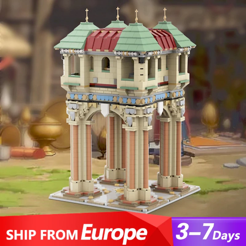 [Pre-sale] GoBricks MOC 43429 Classic Tower Europe Warehouse Express