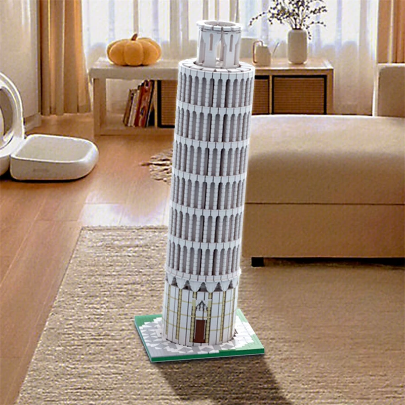 GoBricks MOC 44338 Leaning Tower Of Pisa