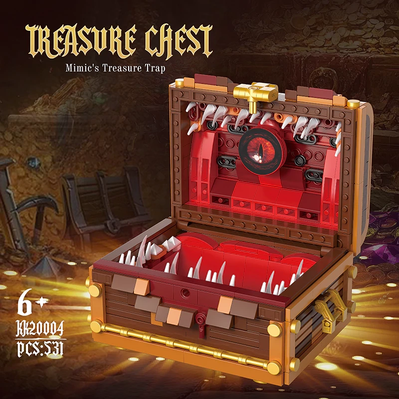 [Pre-sale] MOC KK20004 Mimie's Treasure Trap Treasure Chest
