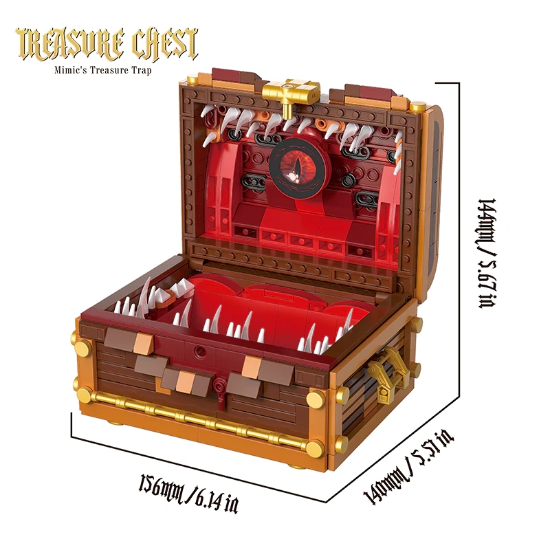[Pre-sale] MOC KK20004 Mimie's Treasure Trap Treasure Chest