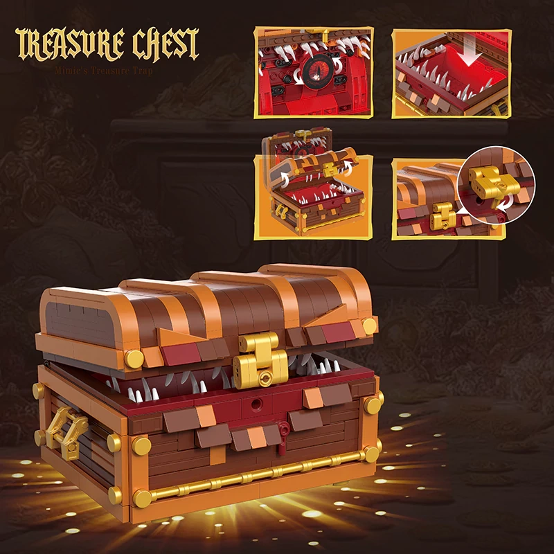 [Pre-sale] MOC KK20004 Mimie's Treasure Trap Treasure Chest