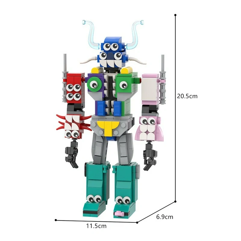 MOC C9704 Garten Of Banban Transformers