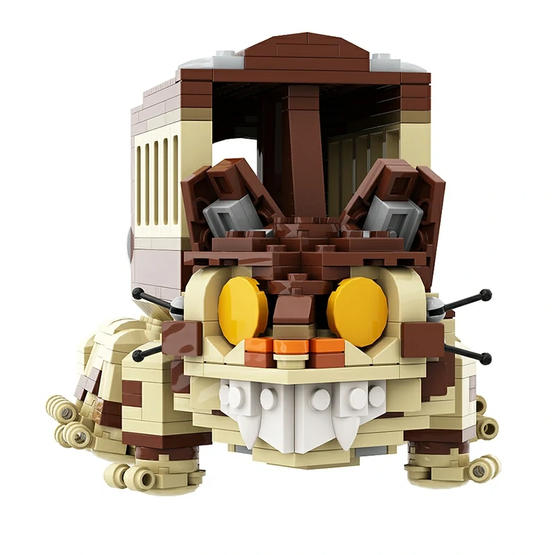 GoBricks MOC 142527 My Neighbor Totoro Totoro's Catbus
