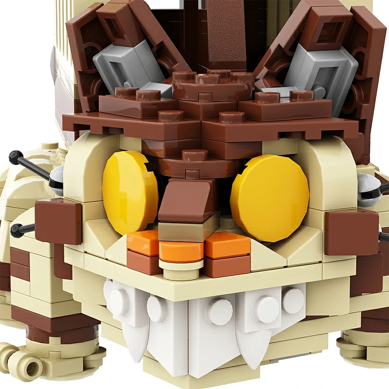 GoBricks MOC 142527 My Neighbor Totoro Totoro's Catbus