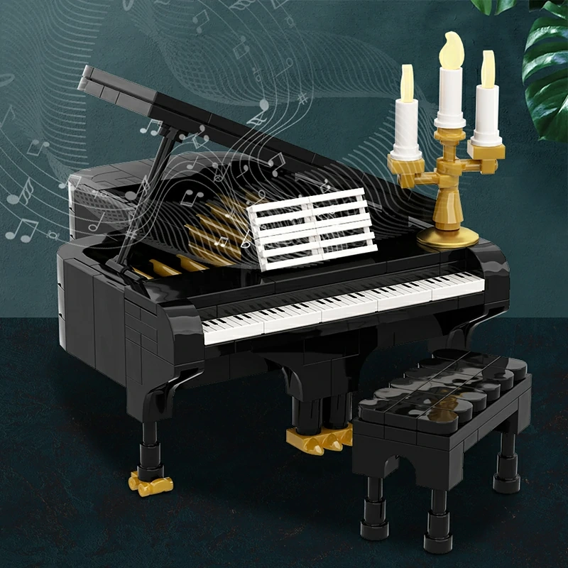 GoBricks MOC A0835 Piano