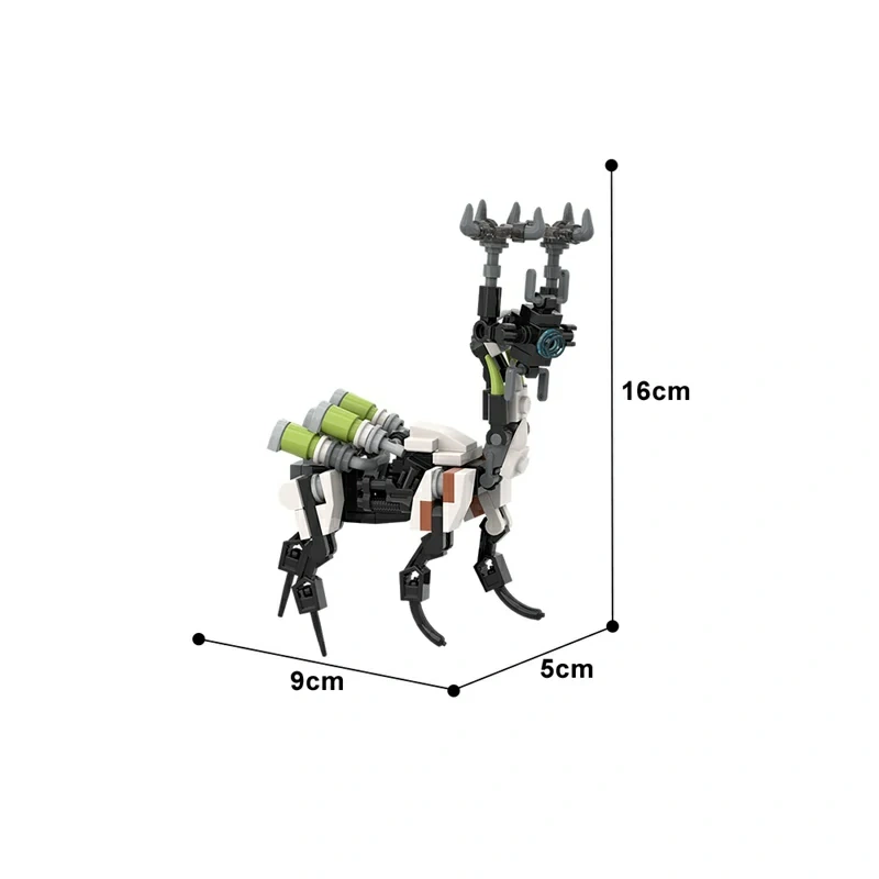 GoBricks MOC 154245 Horizon Zero Dawn Grazer