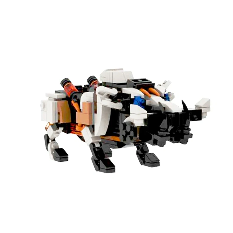 GoBricks MOC 156073 Fire And Acid Bristlebacks From Horizon Forbidden West