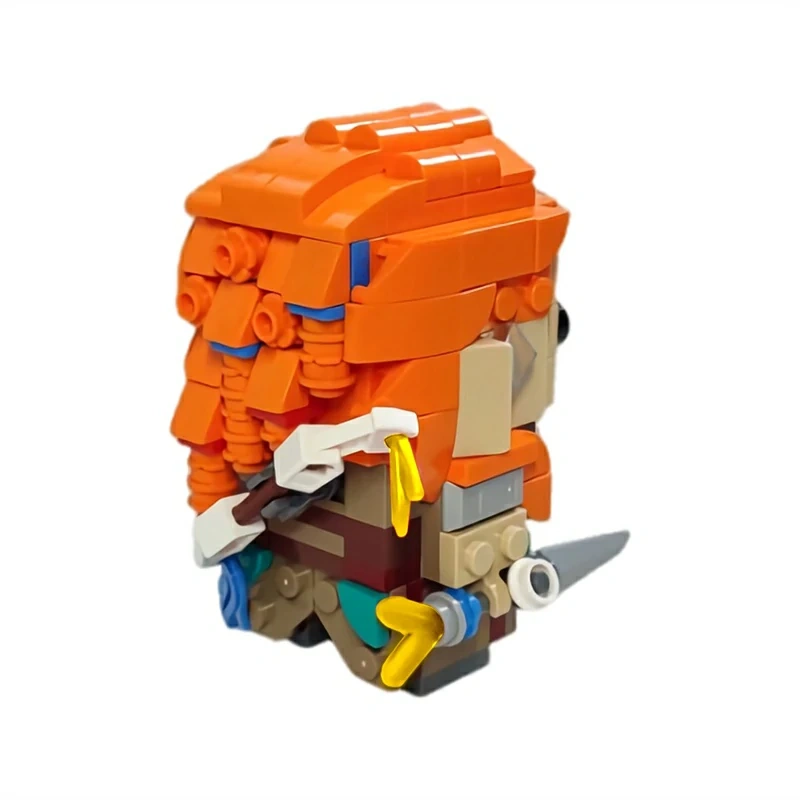 GoBricks MOC 171549 Horizon Zero Dawn Aloy Brickheadz