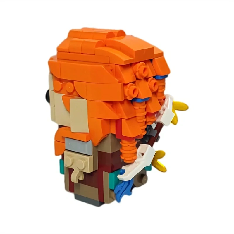 GoBricks MOC 171549 Horizon Zero Dawn Aloy Brickheadz