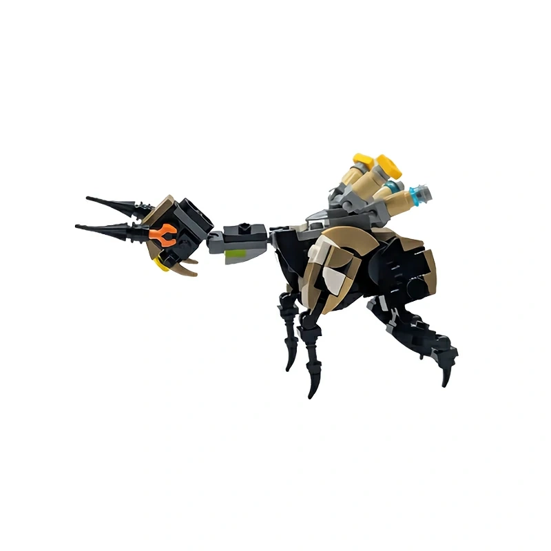 GoBricks MOC 184406 Horizon Forbidden West Grazer Lancehorn And Fanghorn