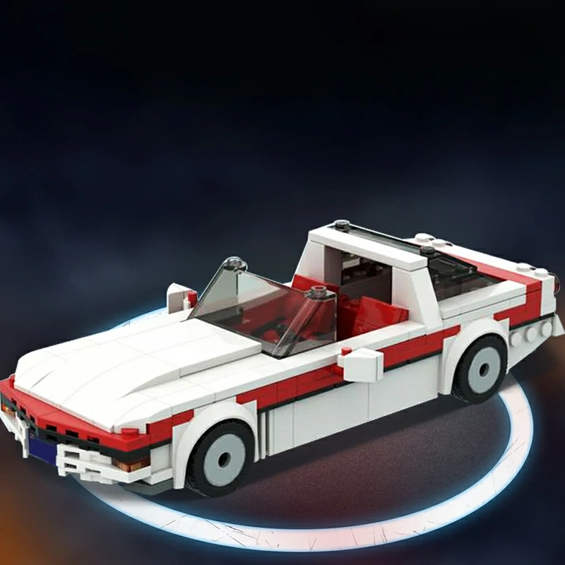 GoBricks MOC 67749 The A-Team Chevrolet Corvette C4 Forza Horizon 4