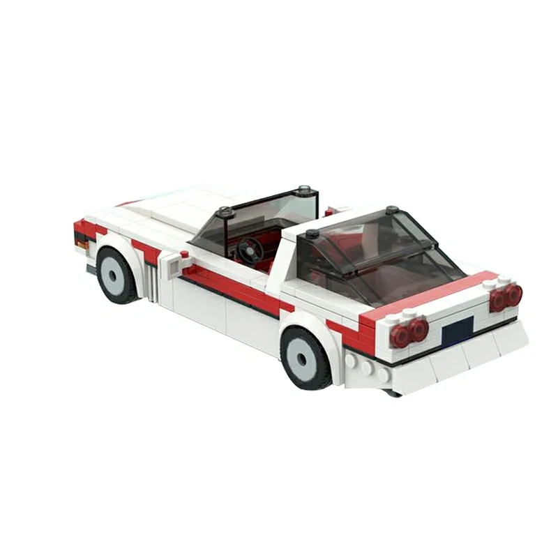 GoBricks MOC 67749 The A-Team Chevrolet Corvette C4 Forza Horizon 4