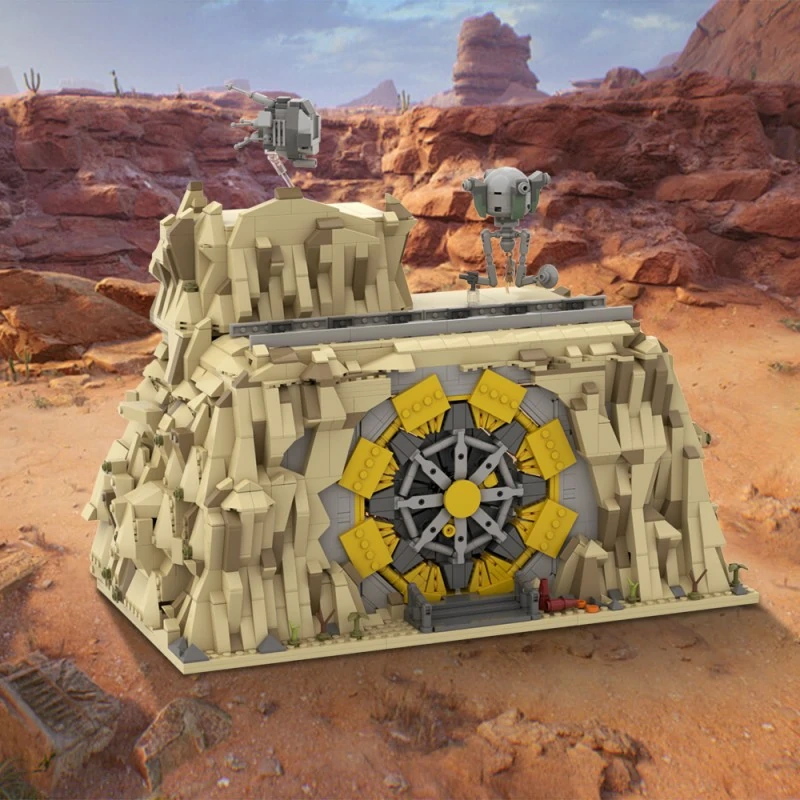 GoBricks MOC A1683 Fallout Shelter
