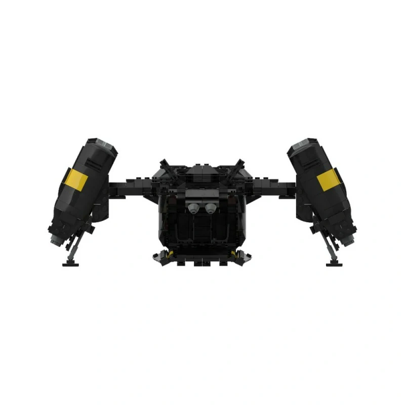 GoBricks MOC 180166 Pelican-1 Extraction Shuttle Helldivers 2