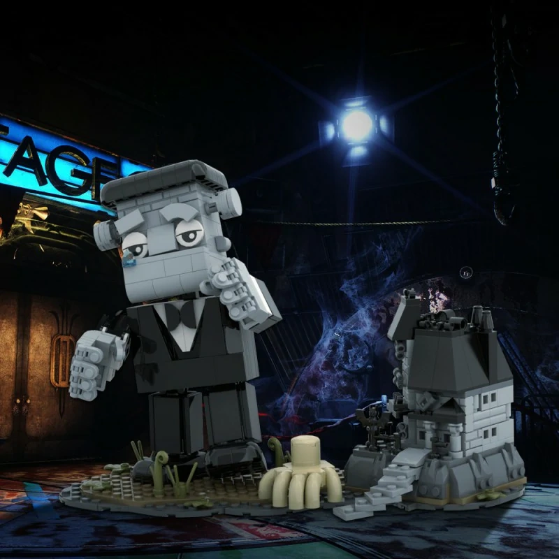 GoBricks MOC A1697 Frankenstein