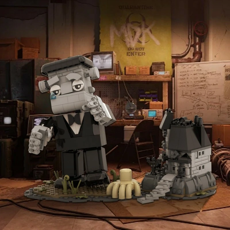 GoBricks MOC A1697 Frankenstein