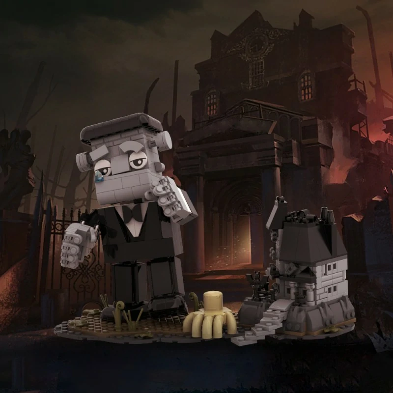 GoBricks MOC A1697 Frankenstein