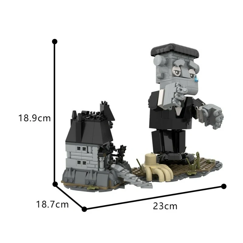GoBricks MOC A1697 Frankenstein