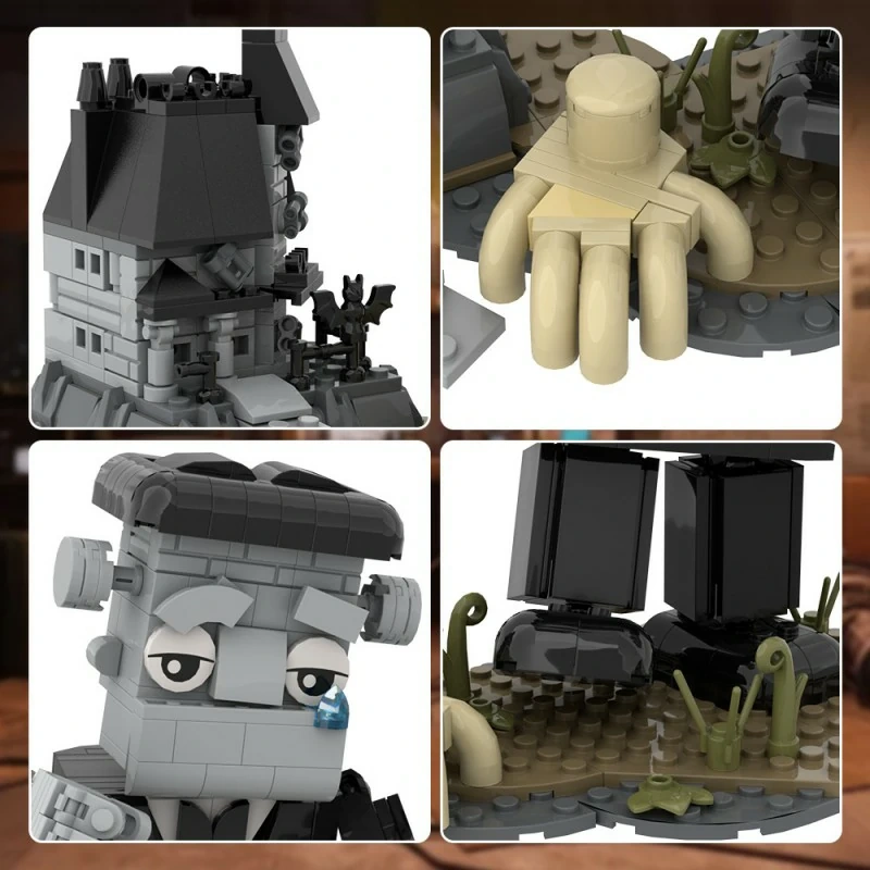 GoBricks MOC A1697 Frankenstein
