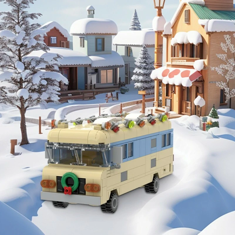 GoBricks MOC A1711 Christmas RV