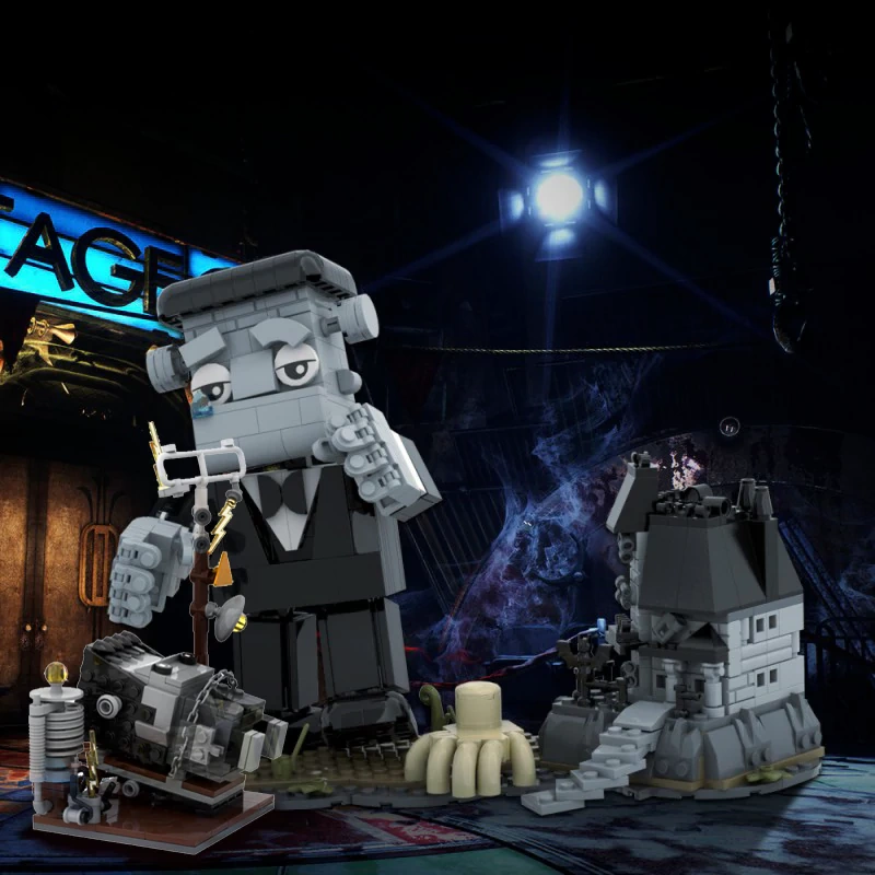 GoBricks MOC A1697 Frankenstein