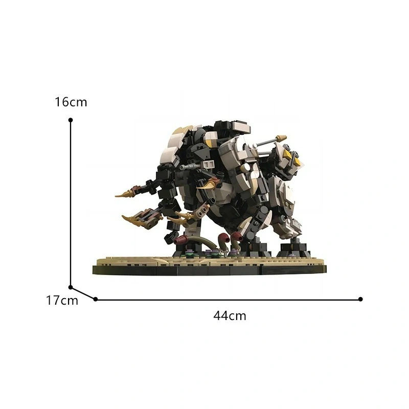 MOC 125382 Horizon Forbidden West Tremortusk With Stand